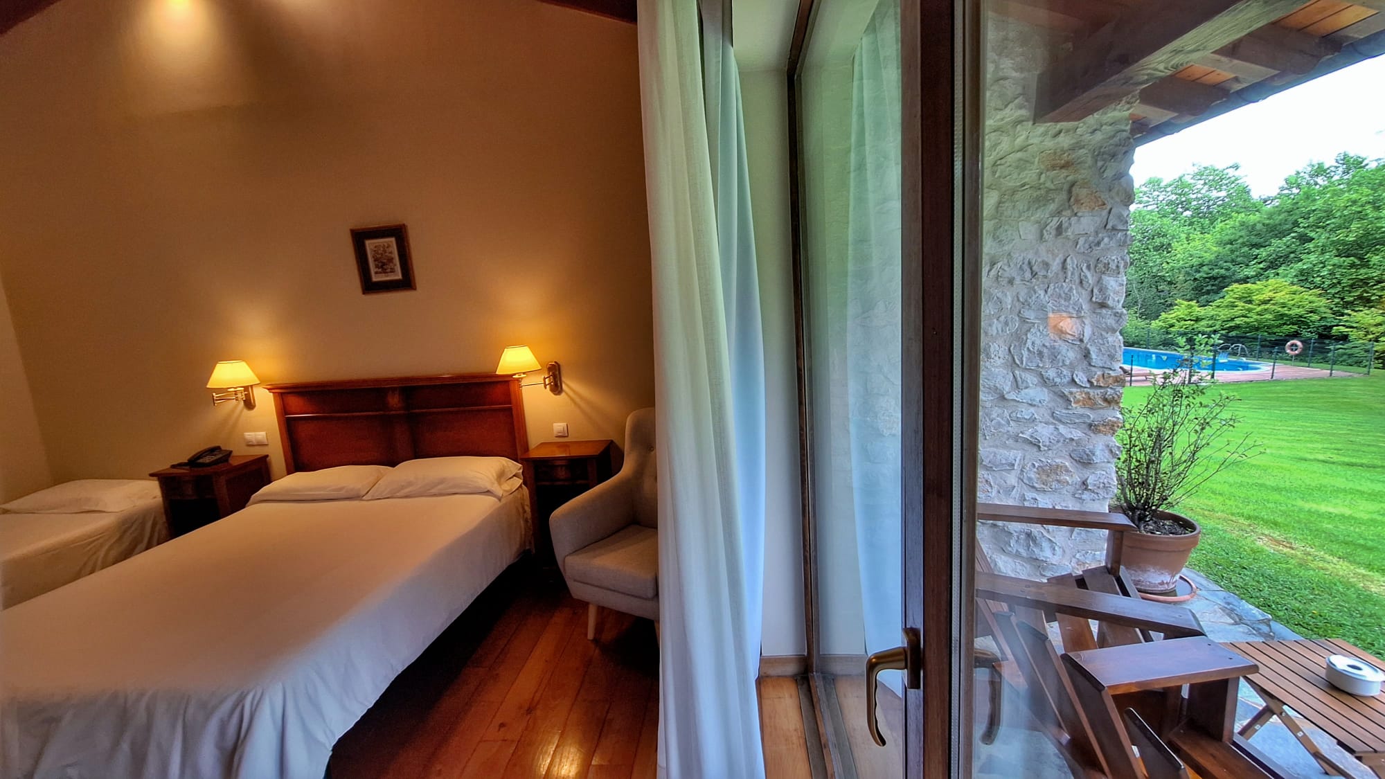 Habitación con terraza